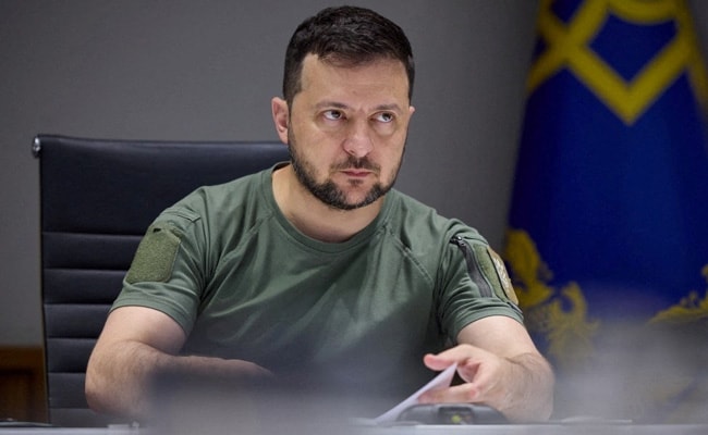 Zelensky Honours Ukrainian Pilot Who Took Gory Selfie As "Hero Of Ukraine"